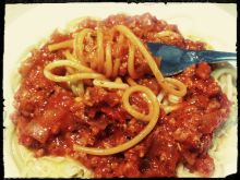 Spaghetti a'la bolognese 