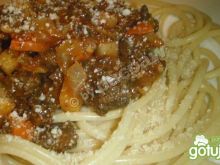 Spaghetti bolognese z dziczyzną