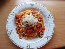 Spaghetti bolognese z selerem naciowym 