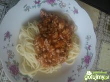 Spaghetti bolognese z ziołami 