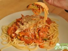 Spaghetti na bardzo szybko z Gorgonzolą