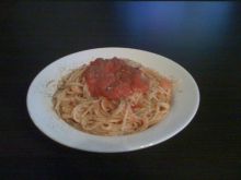 Spaghetti na ostro
