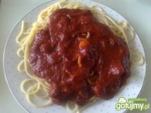 Spaghetti na ostro wg Megg