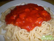 Spaghetti z kurczakiem