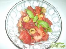 Surówka z pomidorów 5
