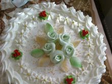 Tort kokosowy- rafaello 
