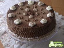 Tort śmietankowo-czekoladowy 