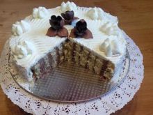 Tort śmietankowo – czekoladowy
