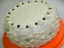 Tort śmietanowo-owocowy 