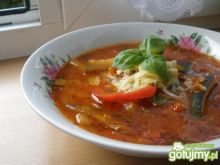 Toskańska zupa pomidorowa z ryżem