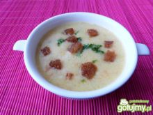  Warzywna zupa krem z grzankami