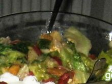 Wielobarwna salatka