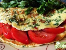 Zielony omlet 