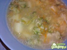 Zupa brokułowa z makaronem