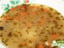 Zupa grochowa z zielonego groszku