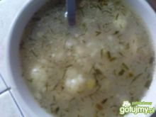 zupa kalafiorowa z ryżem 
