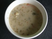 Zupa kalafiorowo - brokułowa