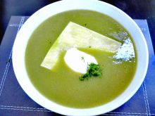 Zupa krem brokułowo-kalafiorowa z serem 