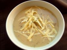 Zupa krem z fasoli i cebuli z rozmarynem