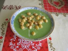 Zupa krem z zielonego groszku
