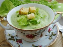 Zupa krem z zielonej sałaty