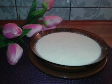 Zupa mleczna z lanymi kluskami 