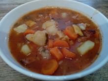 Zupa pomidorowa z ziemniakami 