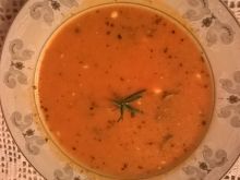 Zupa pomidorowo - gyrosowa z mięsem mielonym 