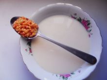 Zupa serowa z soczewicą 