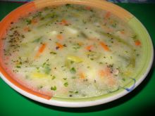 Zupa z fasolką szparagową zieloną i żółtą 