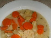Zupa z kalafiora i marchwi