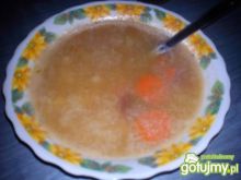 Zupa z prażoną cebulką