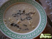 Zupa z suszonych maślaków