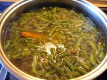 Zupa z zielonej fasolki na kwaśno....