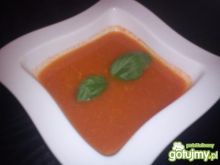 zupa ze świeżych pomidorów,