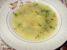 Zupa ziemniaczana z brokułem 