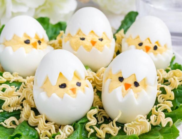 Jajka faszerowane na Wielkanoc