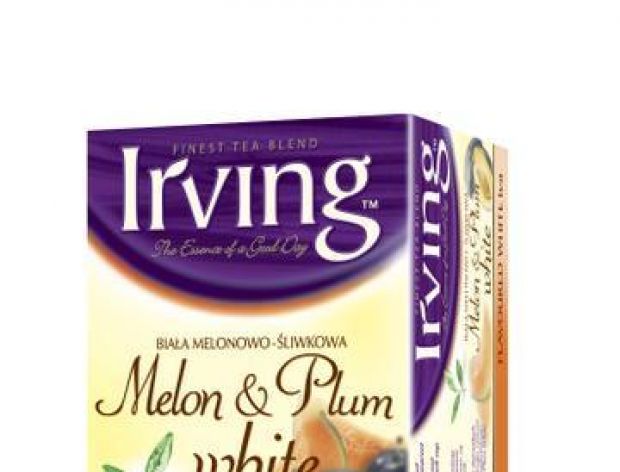 Herbata Irving Biała Melonowo-Śliwkowa