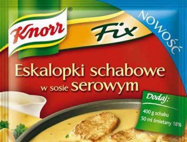 Knorr Fix eskalopki schabowe w sosie
