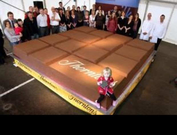 Największa tabliczka czekolady