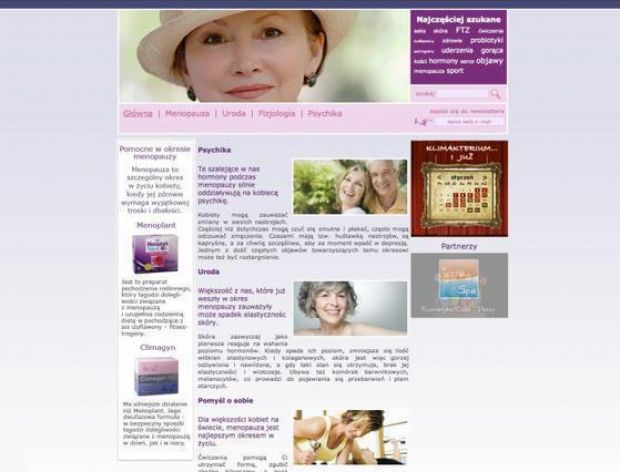 Strona www dla kobiet dojrzałych