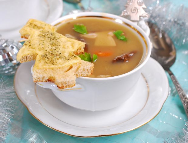 Aromatyczna zupa grzybowa 