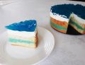Ciasto błękitna góra lodowa