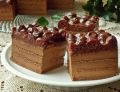 Ciasto czekoladowe z nutellą i wiśniami z nalewki 