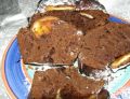 Ciasto kakaowo-piernikowe z delicjami