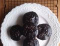 Czekoladowe muffinki z jeżynami