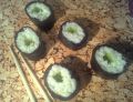 Deserowe sushi- hosomaki 