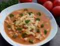 Gęsta zupa pomidorowa ze świeżych pomidorów 