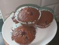 Kakaowe muffinki z borówkami