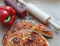 Mini pizze z papryką i chorizo 